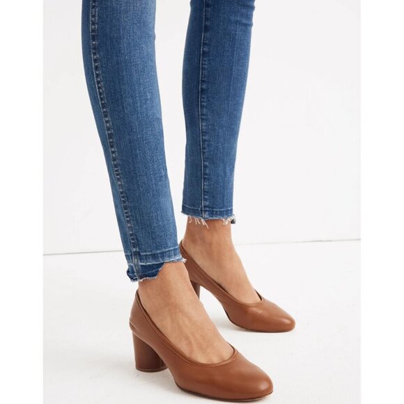 Madewell 10" High-Rise Skinny Jeans: Drop Step-Hem Edition Size 24 Tall NWT - Picture 3 of 16